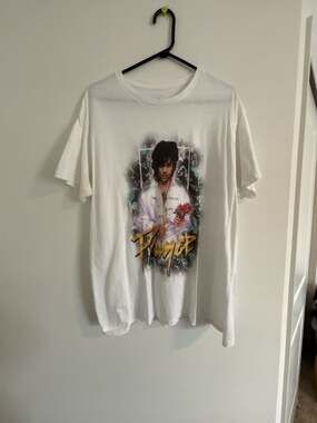 The Prince Estate Official & Approved Prince Rose Portrait Graphic T-Shirt